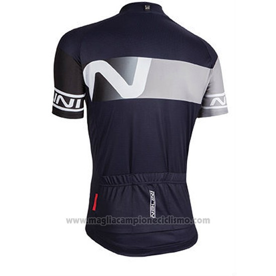 2016 Abbigliamento Ciclismo Nalini Spento Blu Manica Corta e Salopette