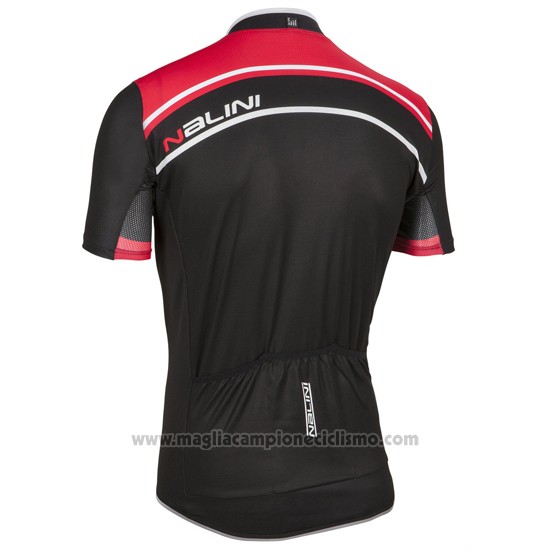 2016 Abbigliamento Ciclismo Nalini Spento Rosso Manica Corta e Salopette