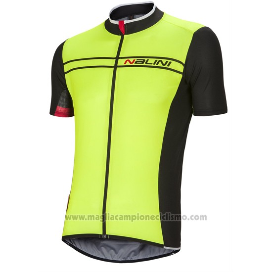 2016 Abbigliamento Ciclismo Nalini Verde Manica Corta e Salopette