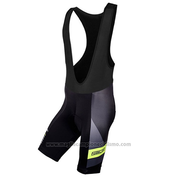 2017 Abbigliamento Ciclismo Nalini Mood Nero Manica Corta e Salopette