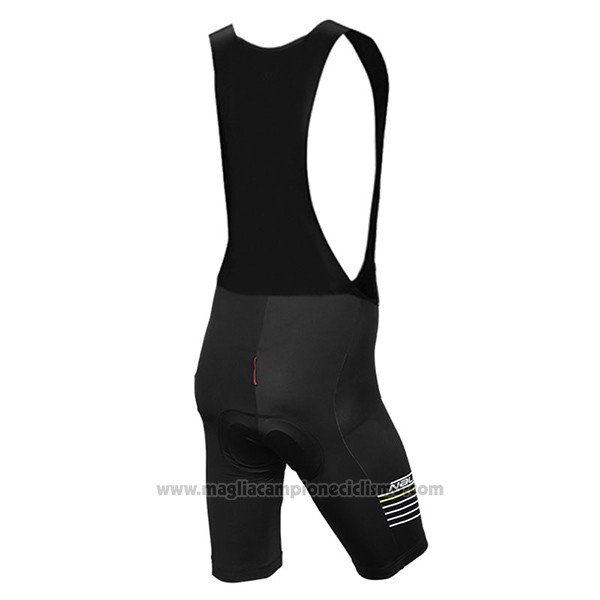 2017 Abbigliamento Ciclismo Nalini Mood Nero Manica Corta e Salopette