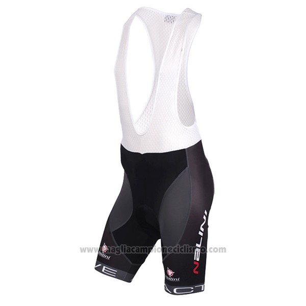 2017 Abbigliamento Ciclismo Nalini Rigel Bianco Manica Corta e Salopette