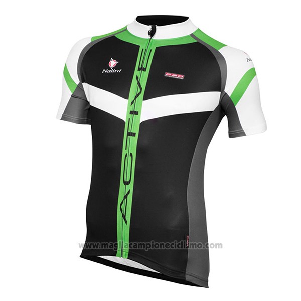 2017 Abbigliamento Ciclismo Nalini Rigel Nero Manica Corta e Salopette