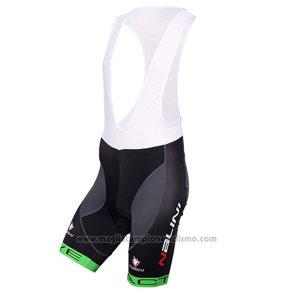 2017 Abbigliamento Ciclismo Nalini Rigel Nero Manica Corta e Salopette