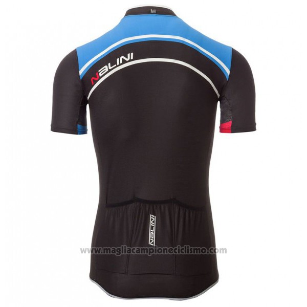 2017 Abbigliamento Ciclismo Nalini Sinello Ti Blu Manica Corta e Salopette