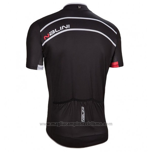 2017 Abbigliamento Ciclismo Nalini Sinello Ti Nero Manica Corta e Salopette
