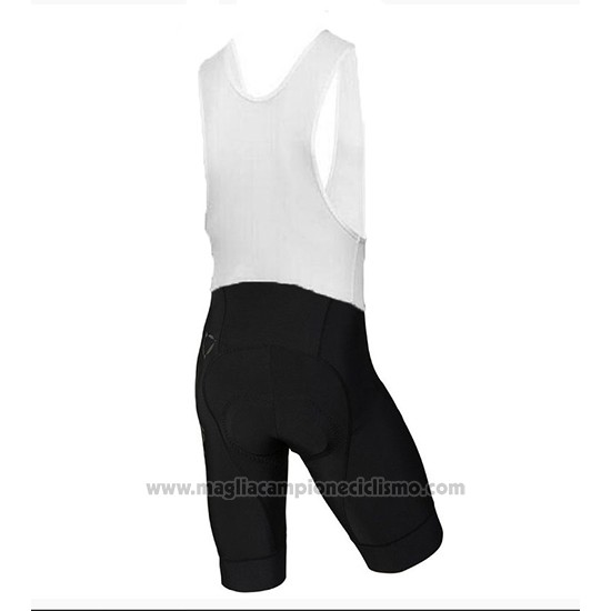 2018 Abbigliamento Ciclismo Nalini Ahs Discesa Bianco e Arancione Manica Corta e Salopette
