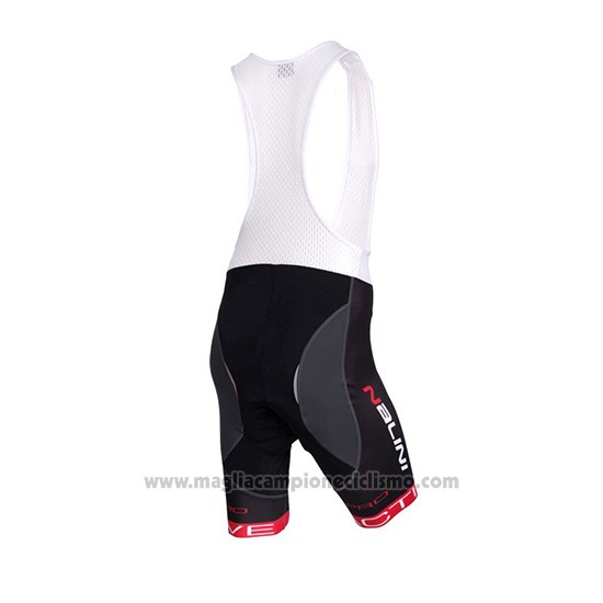 2018 Abbigliamento Ciclismo Nalini Bianco e Nero Manica Corta e Salopette