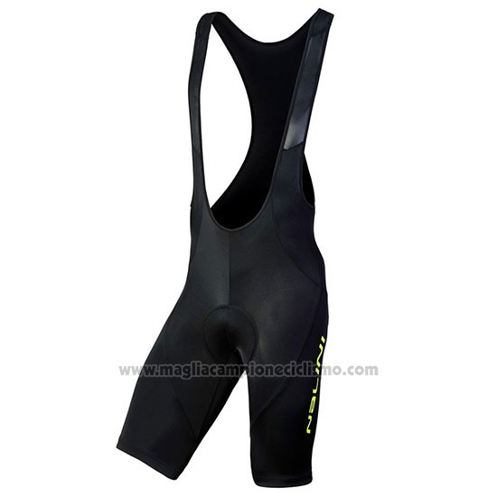 2019 Abbigliamento Ciclismo Nalini Descesa 2.0 Nero Giallo Manica Corta e Salopette