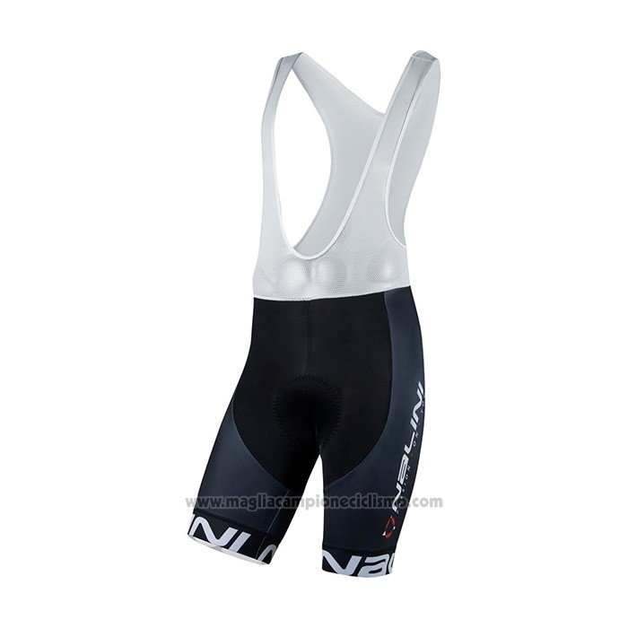 2021 Abbigliamento Ciclismo Nalini Nero Giallo Manica Corta e Salopette