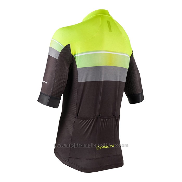 2022 Abbigliamento Ciclismo Nalini Giallo Manica Corta e Salopette