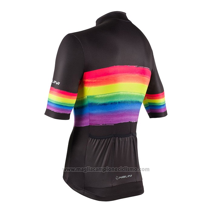 2022 Abbigliamento Ciclismo Nalini Multicolore Manica Corta e Salopette