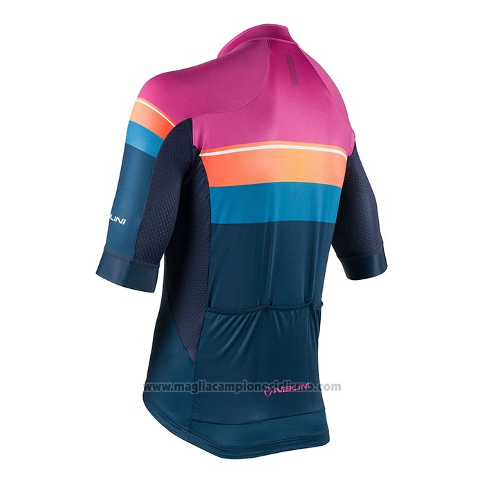2022 Abbigliamento Ciclismo Nalini Viola Manica Corta e Salopette