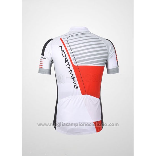 2012 Abbigliamento Ciclismo Northwave Nero e Bianco Manica Corta e Salopette