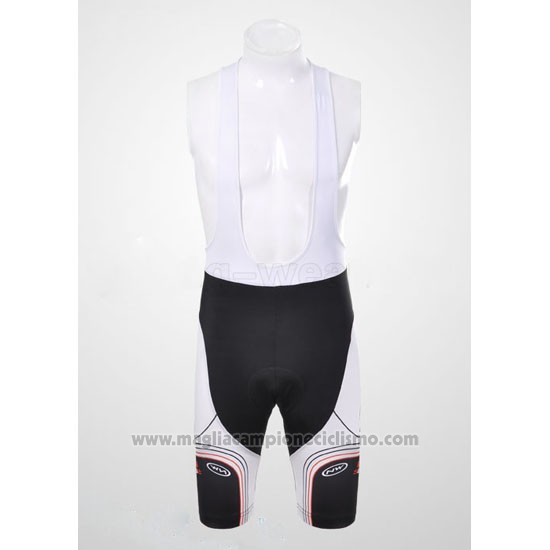 2012 Abbigliamento Ciclismo Northwave Nero e Bianco Manica Corta e Salopette