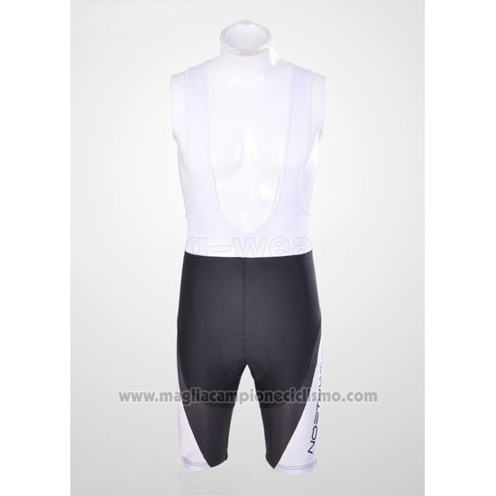 2013 Abbigliamento Ciclismo Nalini Nero e Bianco Manica Corta e Salopette