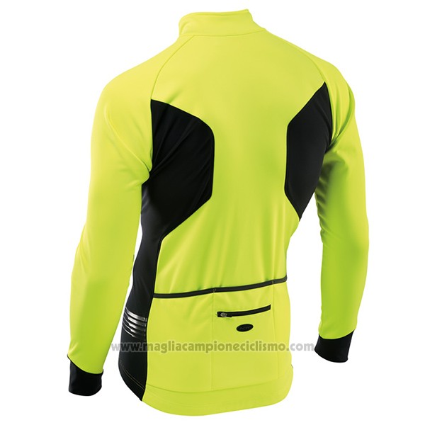 2017 Abbigliamento Ciclismo Nalini Northwave Ml Giallo e Nero Manica Lunga e Salopette