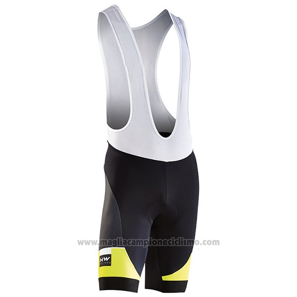 2017 Abbigliamento Ciclismo Northwave Blade Nero Manica Corta e Salopette