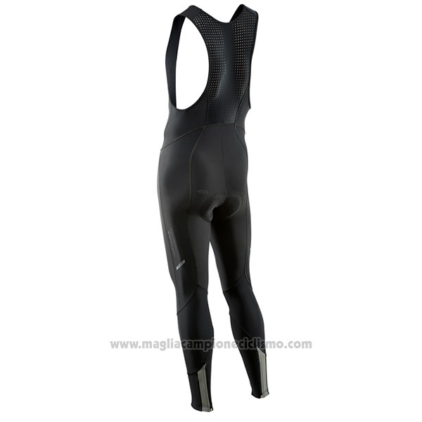2017 Abbigliamento Ciclismo Northwave Ml Nero e Verde Manica Lunga e Salopette
