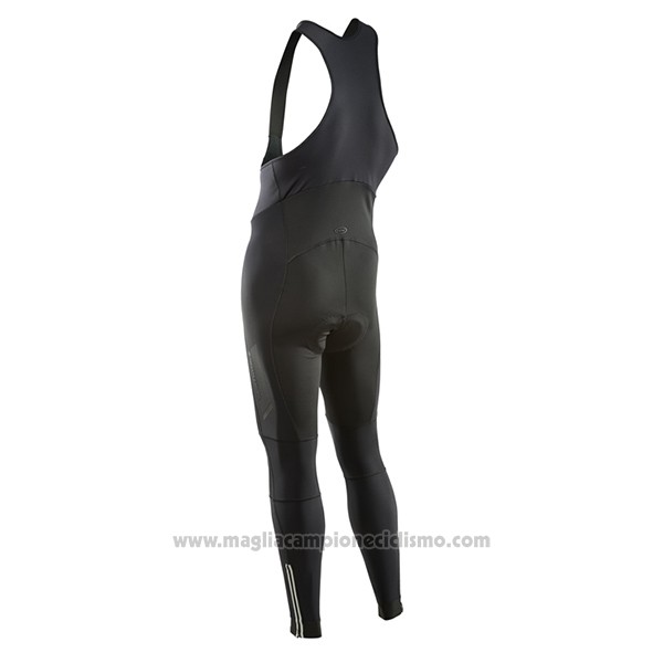 2017 Abbigliamento Ciclismo Northwave Ml Scuro Nero Manica Lunga e Salopette