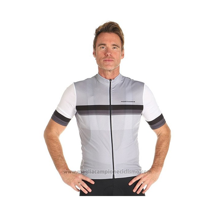 2021 Abbigliamento Ciclismo NorthWave Bianco Manica Corta e Salopette