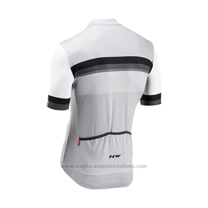 2021 Abbigliamento Ciclismo NorthWave Bianco Manica Corta e Salopette