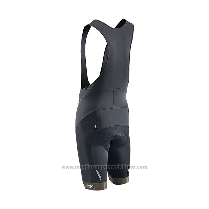 2021 Abbigliamento Ciclismo NorthWave Giallo Manica Corta e Salopette