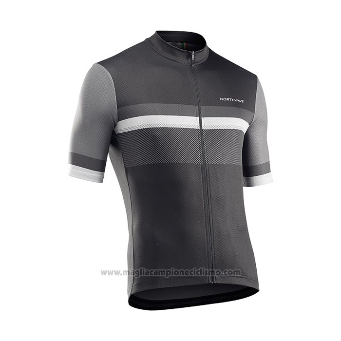 2021 Abbigliamento Ciclismo NorthWave Nero Manica Corta e Salopette