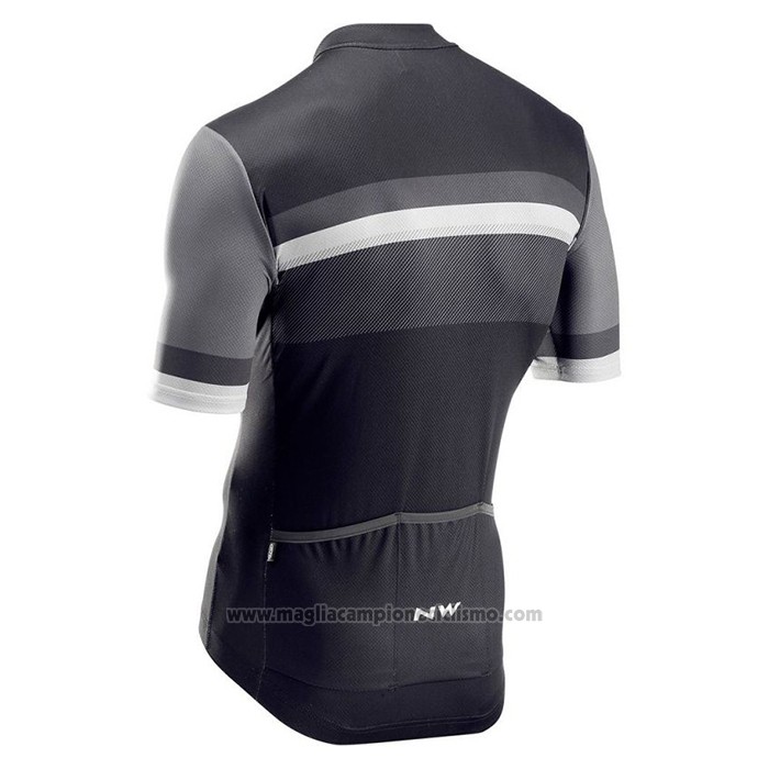 2021 Abbigliamento Ciclismo NorthWave Nero Manica Corta e Salopette