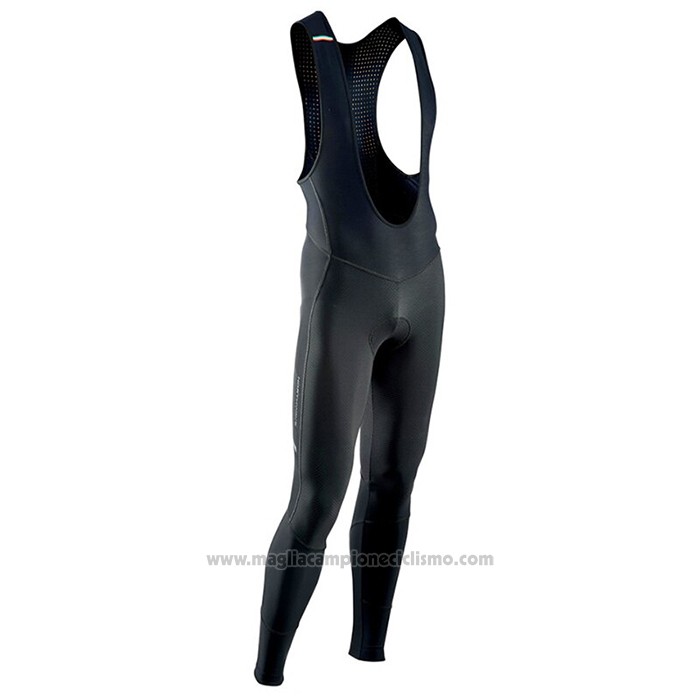 2021 Abbigliamento Ciclismo NorthWave Nero Rosso Manica Lunga e Salopette