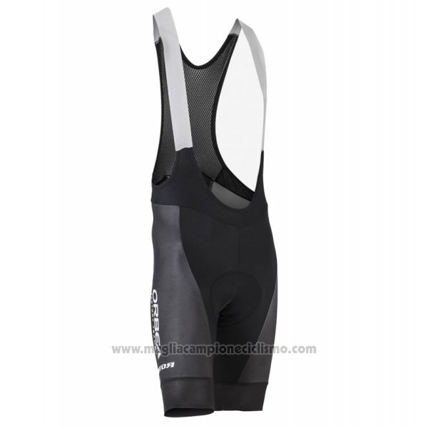 2017 Abbigliamento Ciclismo Orbea Nero e Verde Manica Corta e Salopette