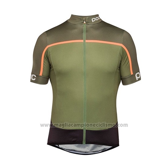 2018 Abbigliamento Ciclismo POC Essential Road Block Camuffamento Manica Corta e Salopette