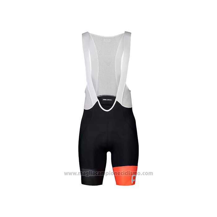 2021 Abbigliamento Ciclismo POC Nero Manica Corta e Salopette