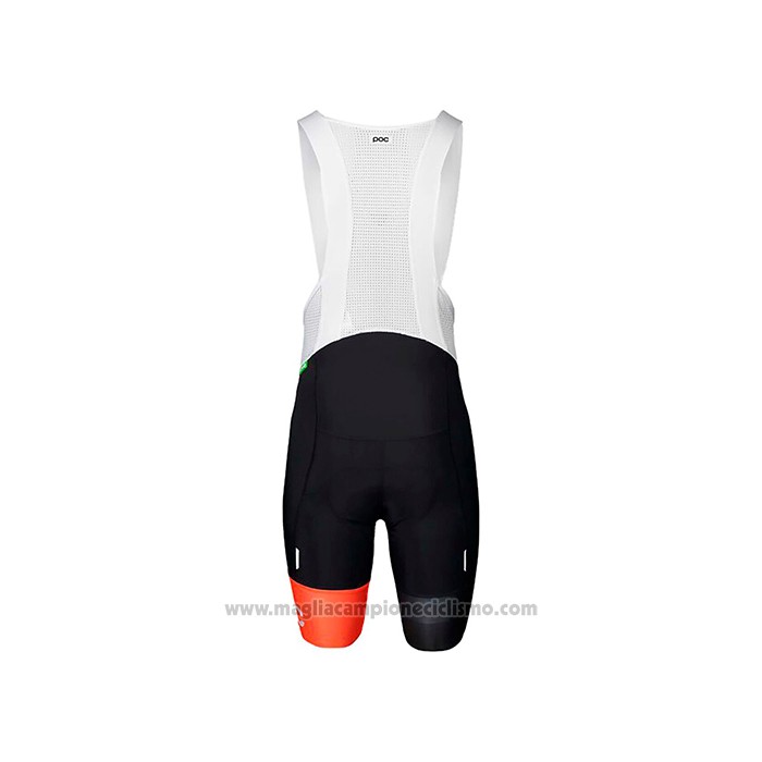 2021 Abbigliamento Ciclismo POC Nero Manica Corta e Salopette