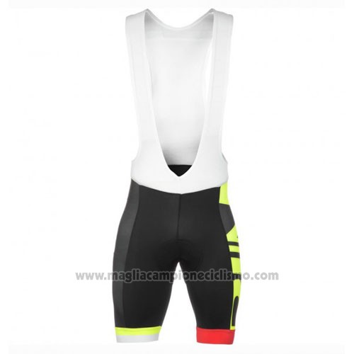 2016 Abbigliamento Ciclismo Pinarello Rosso e Giallo Manica Corta e Salopette