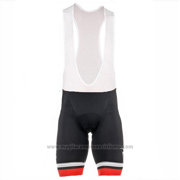 2017 Abbigliamento Ciclismo Pinarello Rosso Manica Corta e Salopette