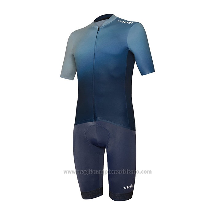 2022 Abbigliamento Ciclismo RH+ Grigio Manica Corta e Salopette