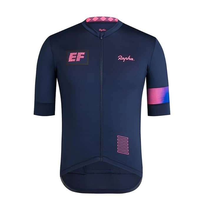 2019 Abbigliamento Ciclismo Rapha Scuro Blu Manica Corta e Salopette