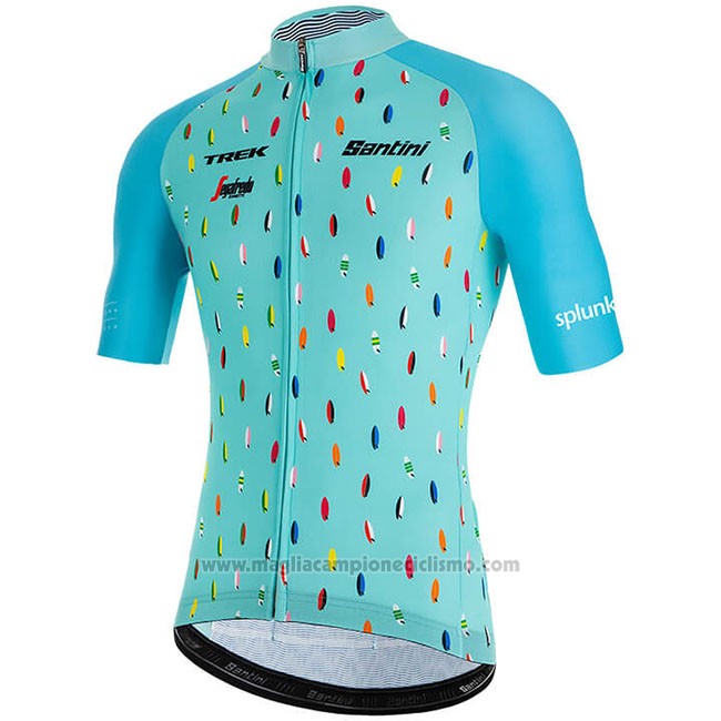 2019 Abbigliamento Ciclismo Richie Celeste Manica Corta e Salopette
