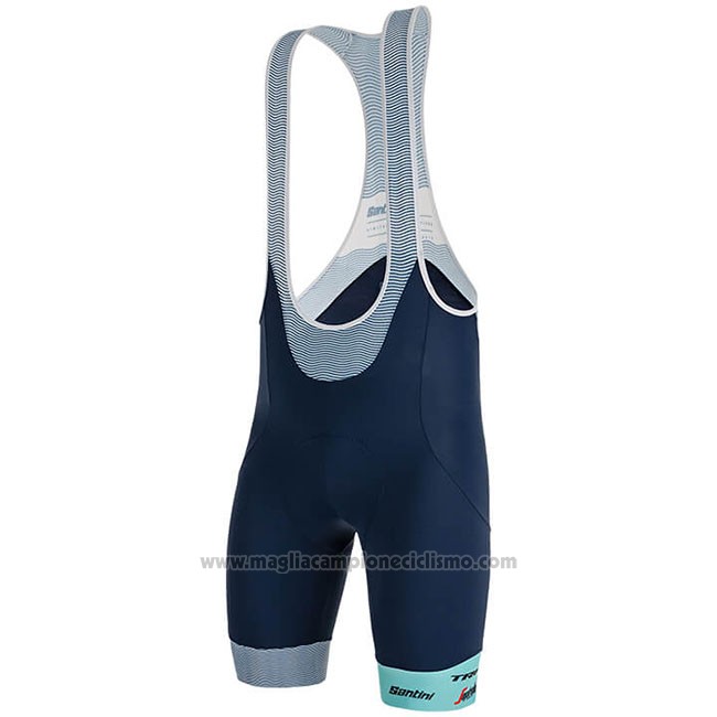2019 Abbigliamento Ciclismo Richie Celeste Manica Corta e Salopette