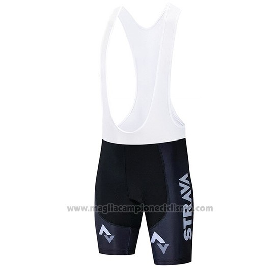2019 Abbigliamento Ciclismo STRAVA Giallo Manica Corta e Salopette