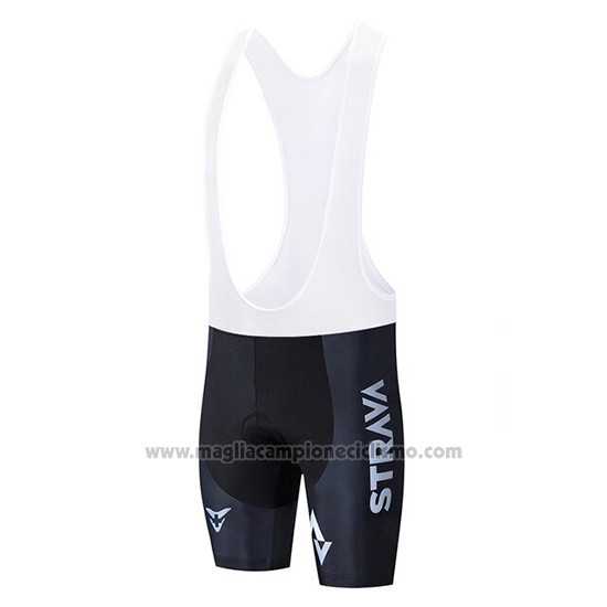 2019 Abbigliamento Ciclismo STRAVA Spento Viola Manica Corta e Salopette