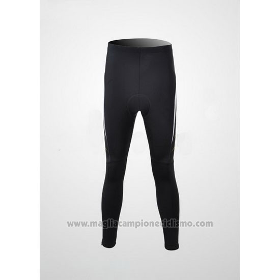 2012 Abbigliamento Ciclismo Scott Nero e Bianco Manica Lunga e Salopette