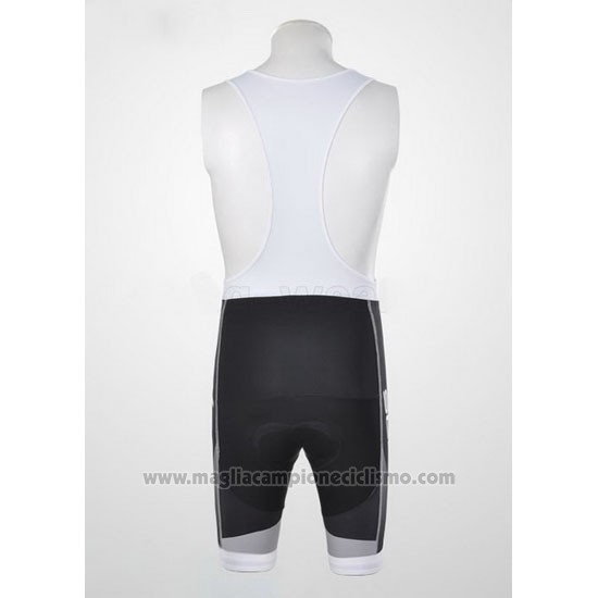 2012 Abbigliamento Ciclismo Scott Nero e Grigio Manica Corta e Salopette