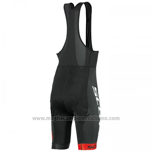 2016 Abbigliamento Ciclismo Scott Giallo e Bianco Manica Corta e Salopette