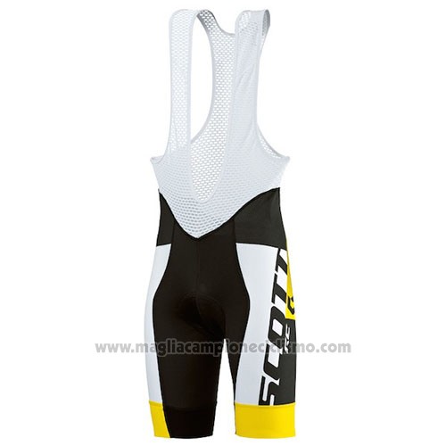 2016 Abbigliamento Ciclismo Scott Nero Manica Corta e Salopette