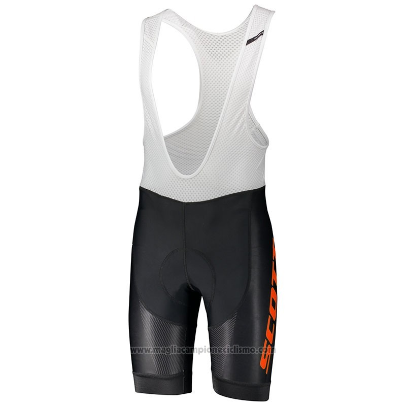2018 Abbigliamento Ciclismo Scott RC Arancione Manica Corta e Salopette