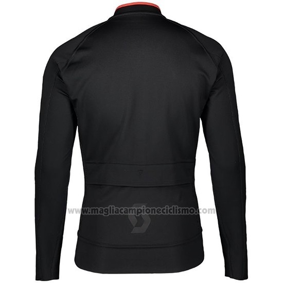 2019 Abbigliamento Ciclismo Scott RC FF Giallo Nero Manica Lunga e Salopette