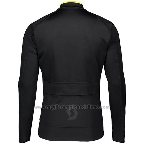 2019 Abbigliamento Ciclismo Scott RC FF Nero Rosso Manica Lunga e Salopette