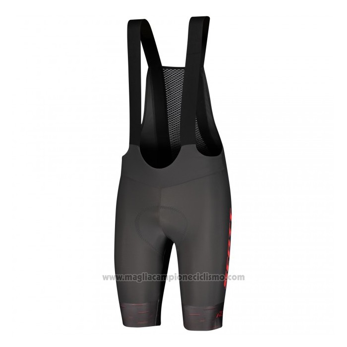 2021 Gilet Antivento Scott Rosso Manica Corta e Salopette